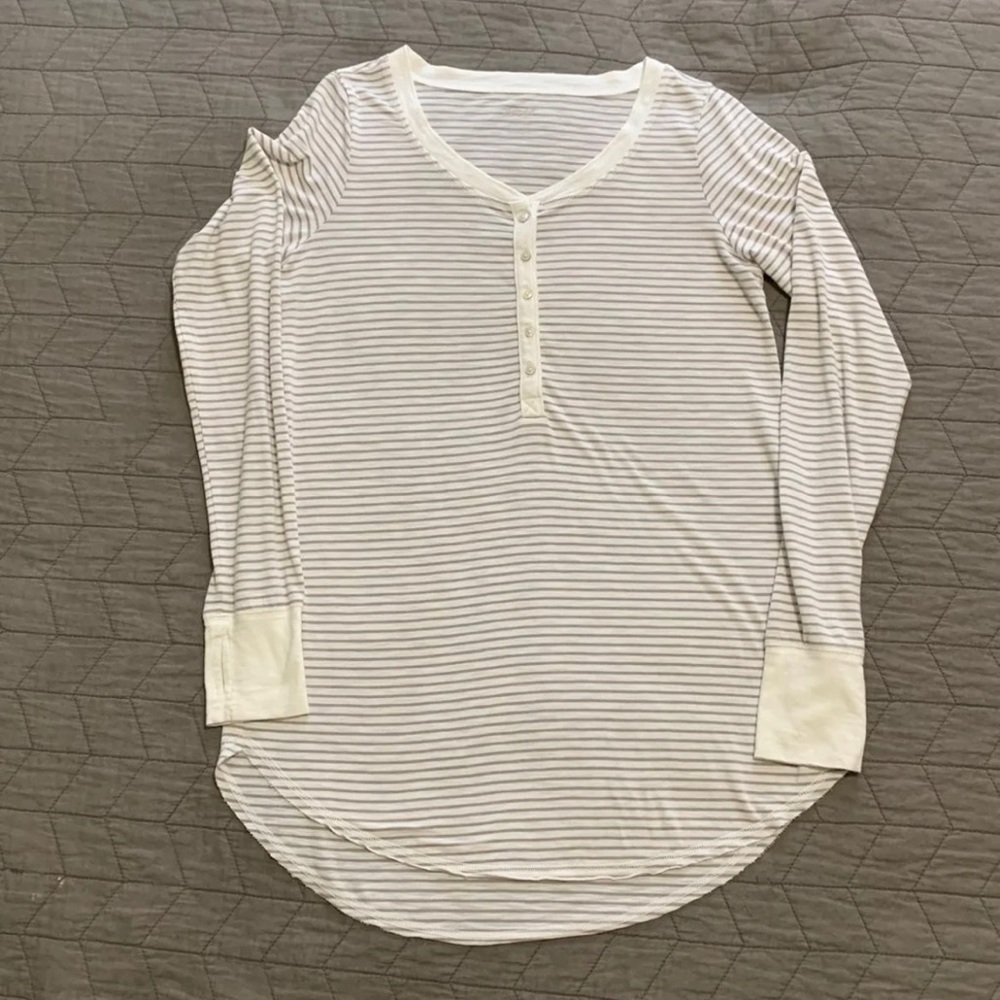 Aerie Long Sleeve Henley